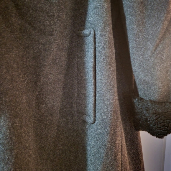 Jones New York wool & cashmere blend long over coat size 12 - Picture 11 of 13